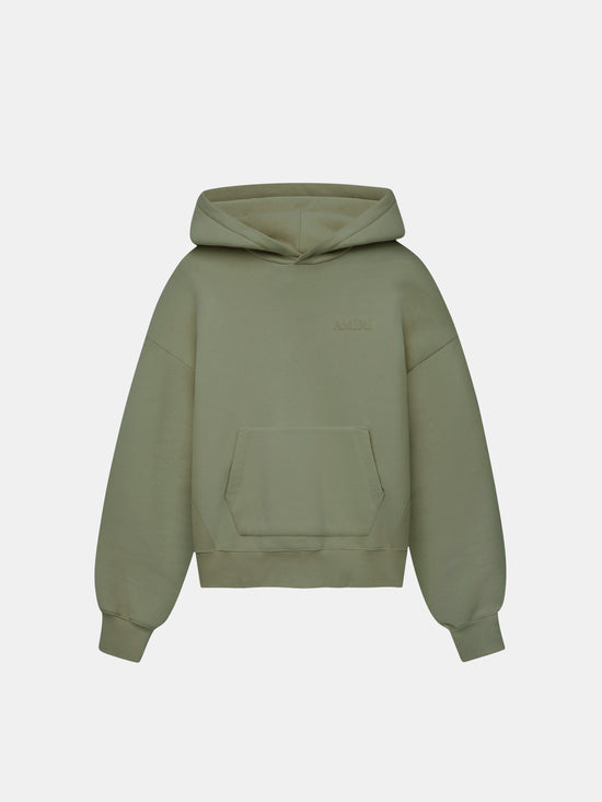AMIRI OVERSIZED HOODIE - OLIVE - AMIRI