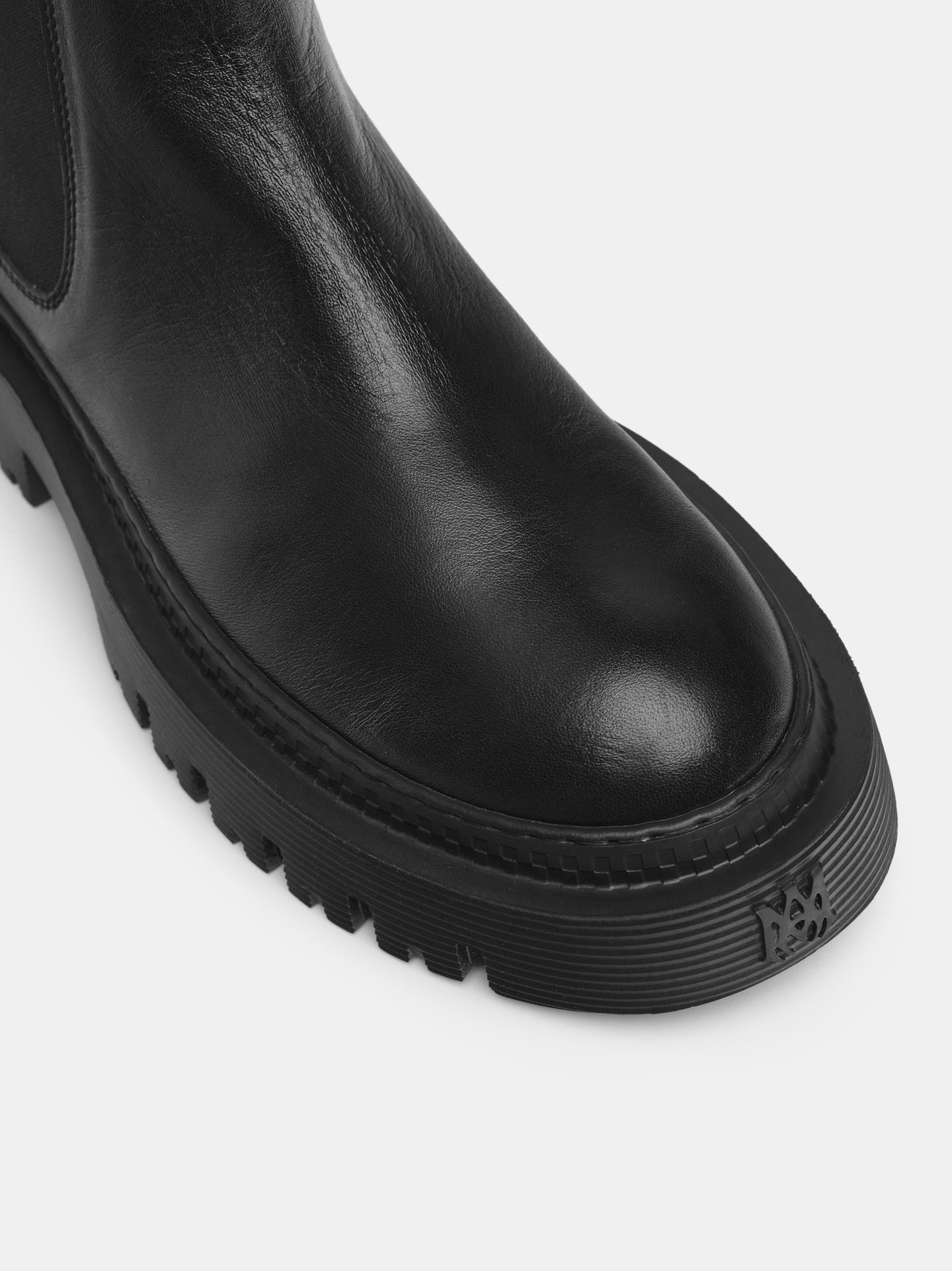 JUMBO CHELSEA BOOT - Black