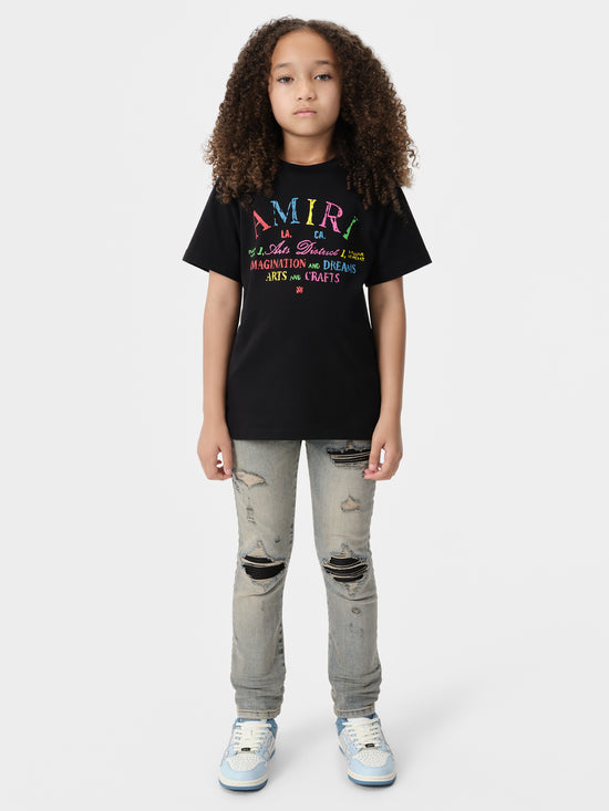 KIDS - KIDS' ARTS DISTRICT SCRIBBLE TEE - Black