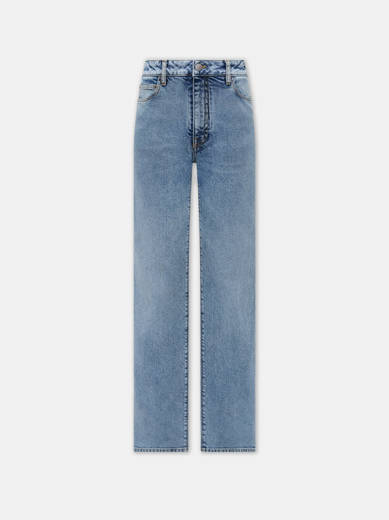 WOMEN - WOMEN'S MA QUAD PATCH SLIM JEAN - Stone Indigo