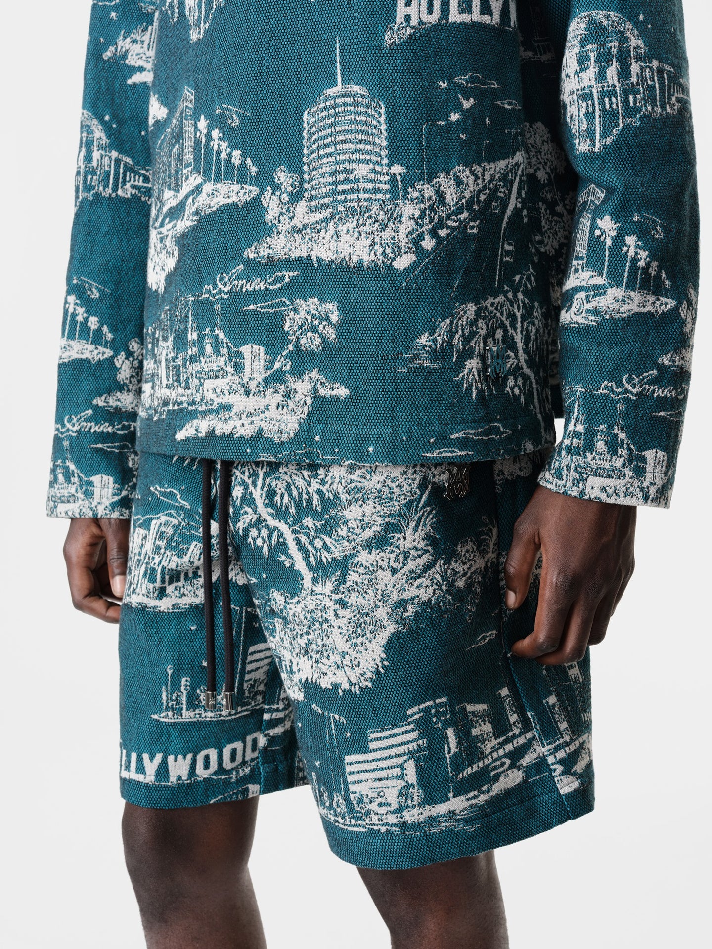 LA LANDMARK TAPESTRY SHORT - Deep Teal