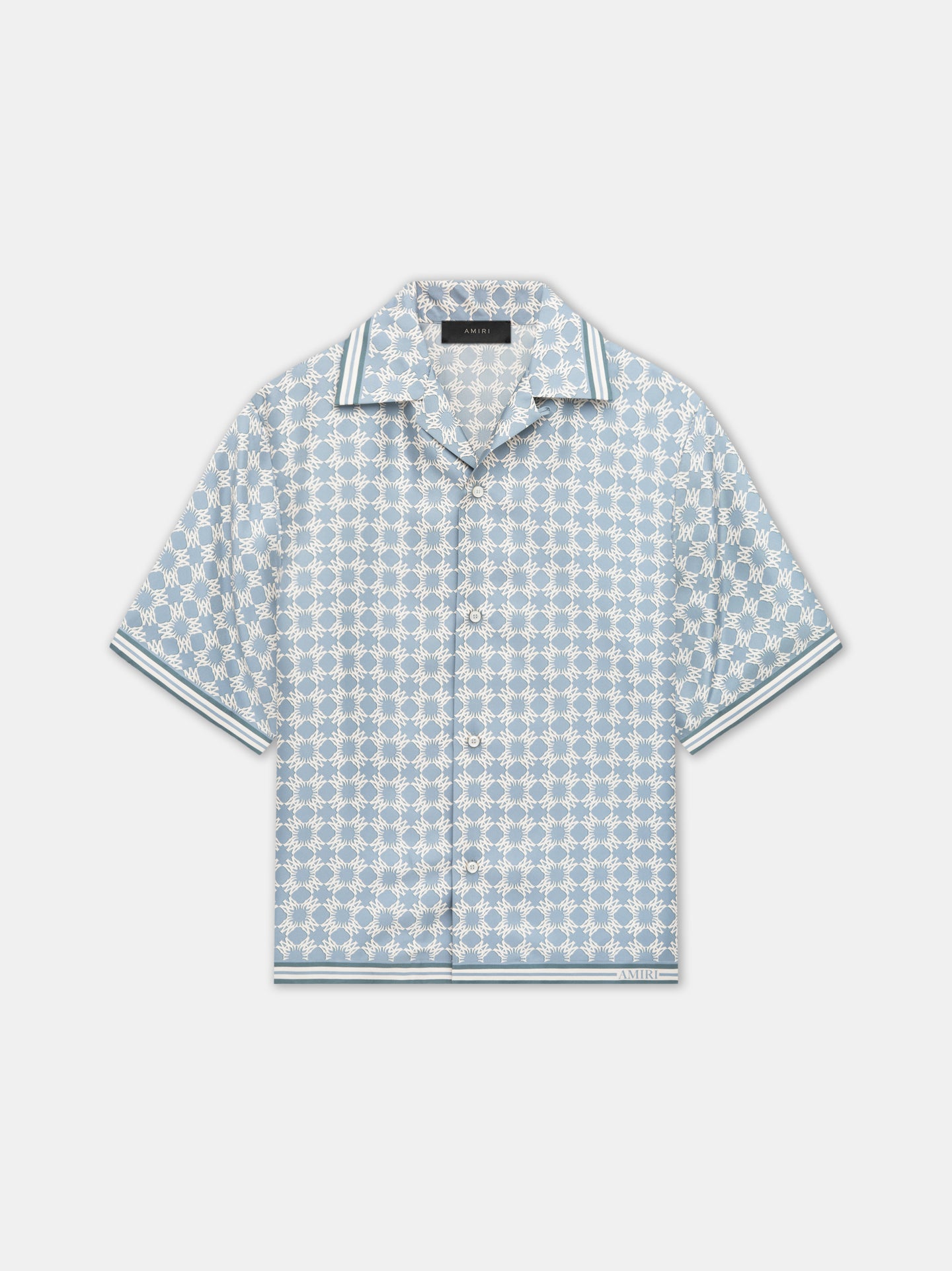 MA QUAD BOWLING SHIRT - Dusty Blue