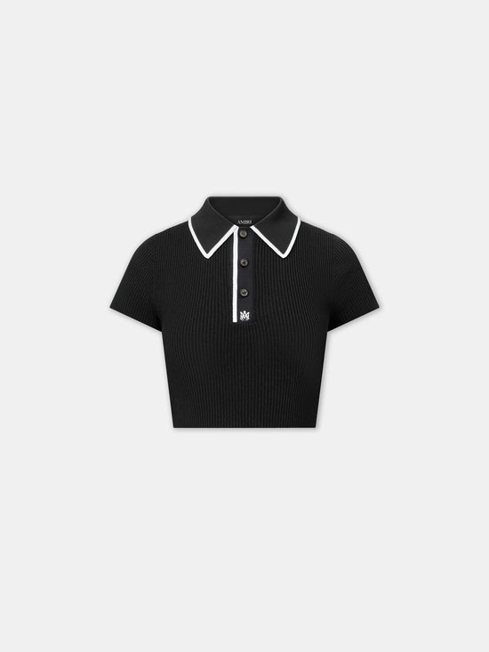 WOMEN - WOMEN'S MA POLO - Black - AMIRI