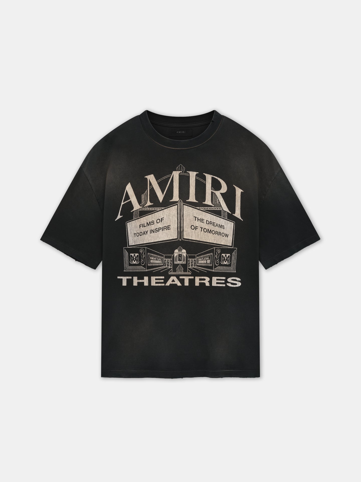 AMIRI THEATRES OVERSIZED TEE - Black