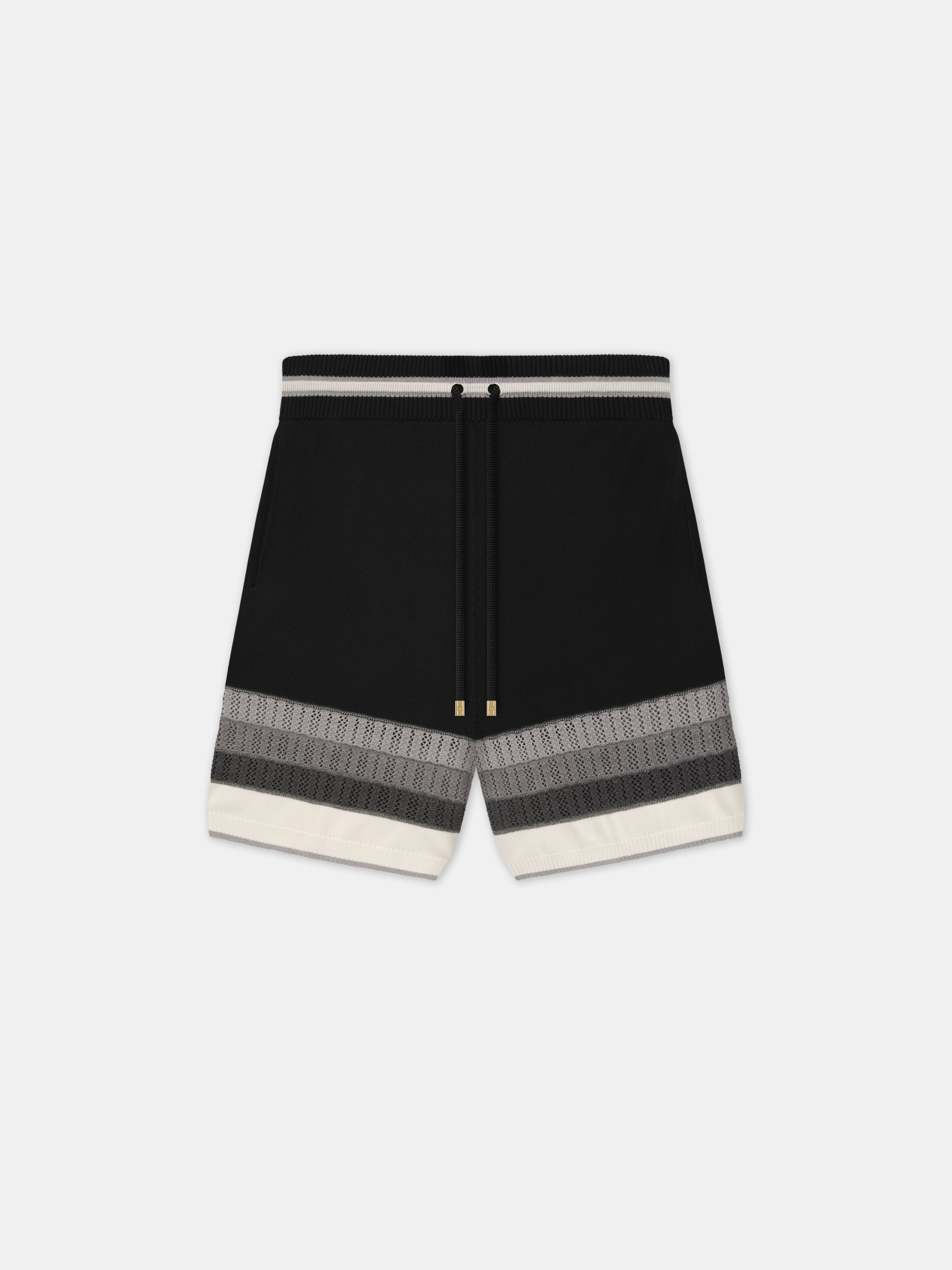 Product MA STRIPED SHORT - BLACK featured image