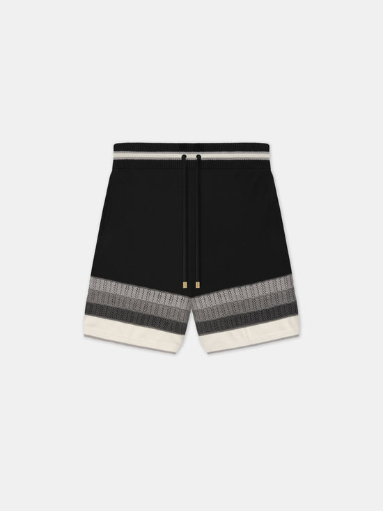 MA STRIPED SHORT - BLACK - AMIRI