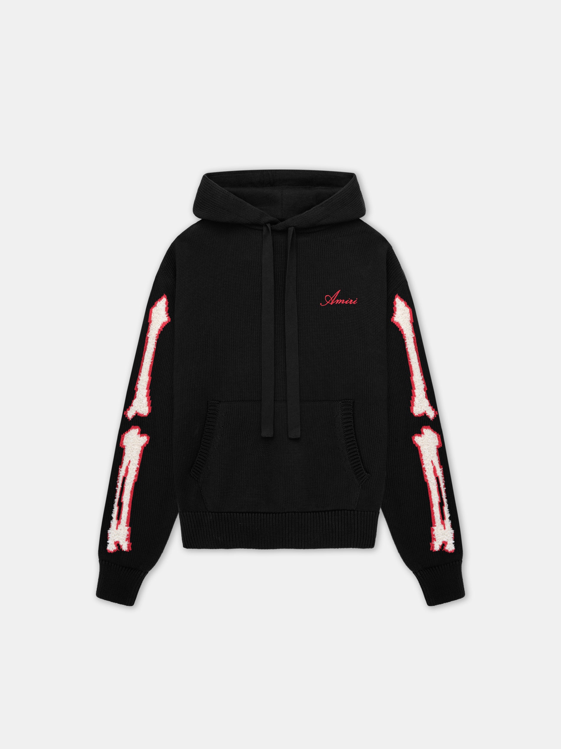 Product BONES HOODIE - Black featured image