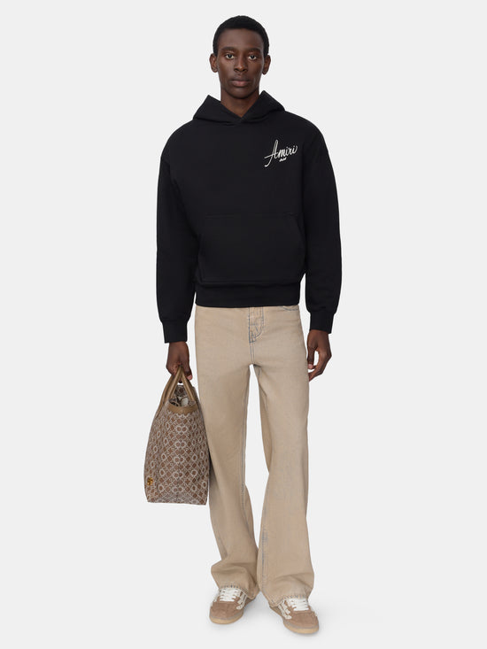 AMIRI HOTEL HOODIE - BLACK - AMIRI