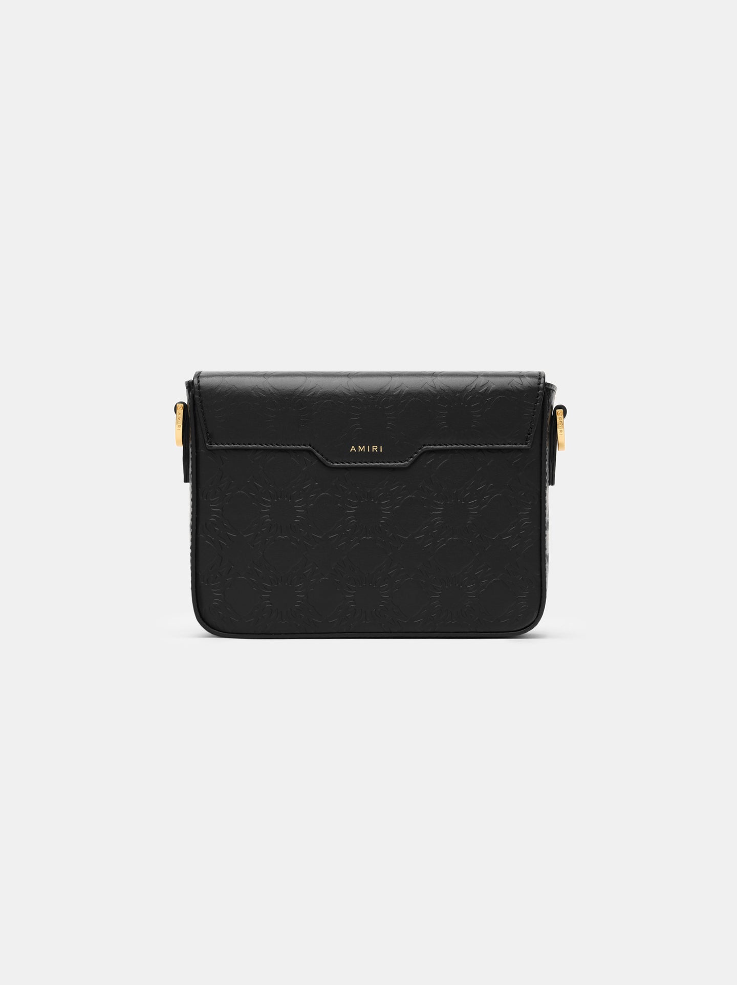 MA QUAD LEATHER CROSSBODY - Black