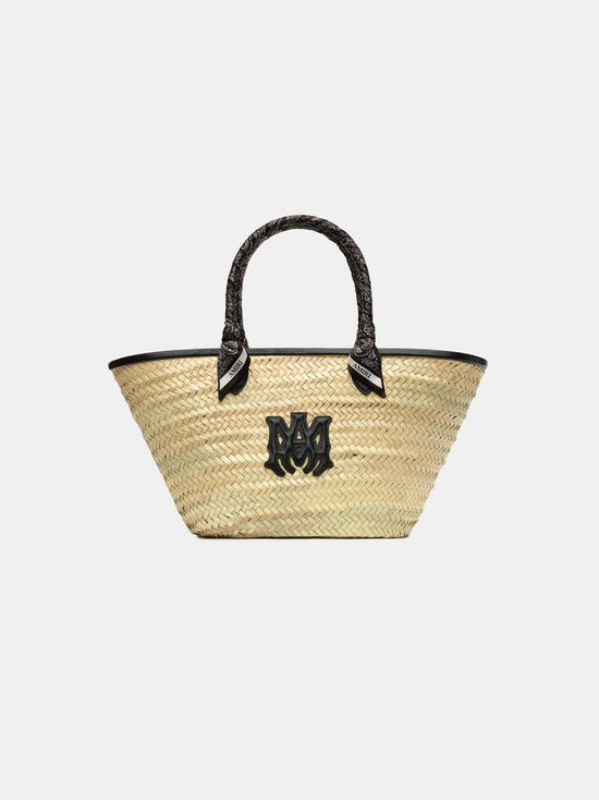 WOMEN - WOMEN'S MA RAFFIA MACRO TOTE - Black - AMIRI