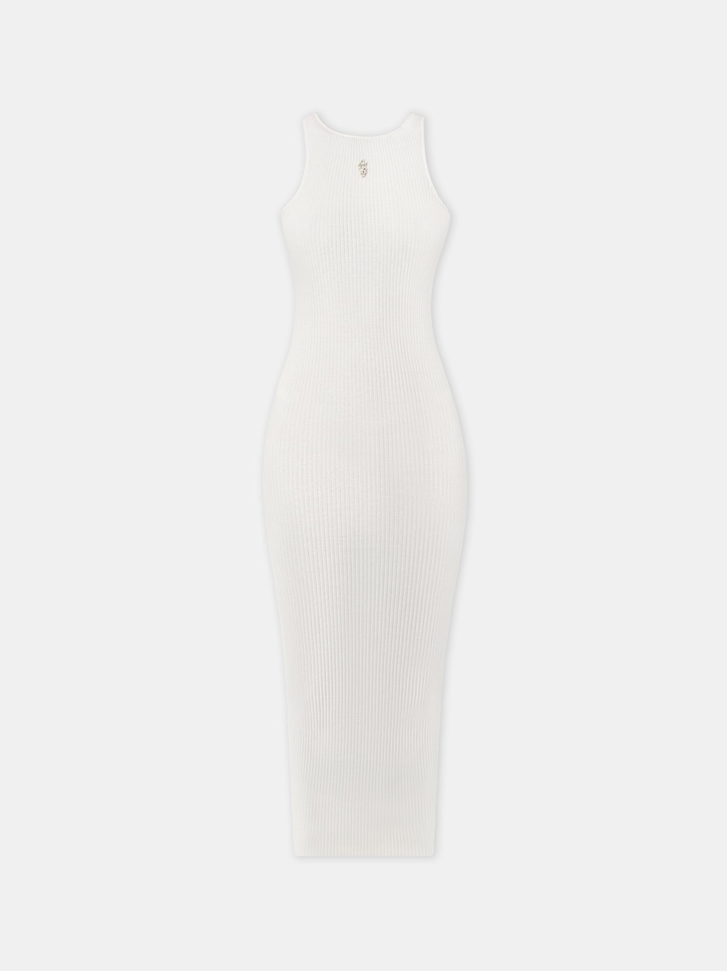 WOMEN - WOMEN'S AMIRI STACKED MAXI DRESS - Alabaster