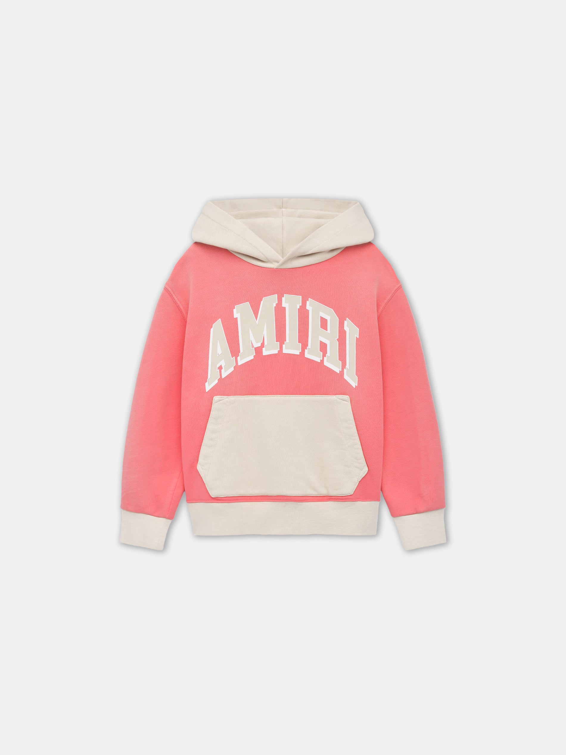 Product KIDS - KIDS' AMIRI COLLEGIATE HOODIE - Flamingo Pink featured image