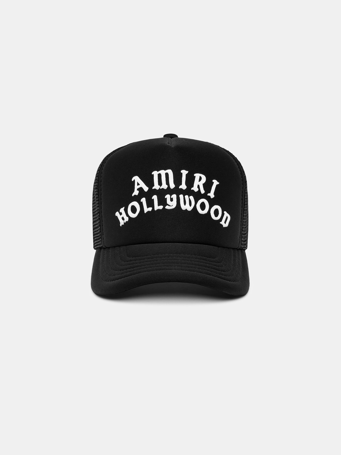 AMIRI HOLLYWOOD TRUCKER HAT - Black Black - AMIRI