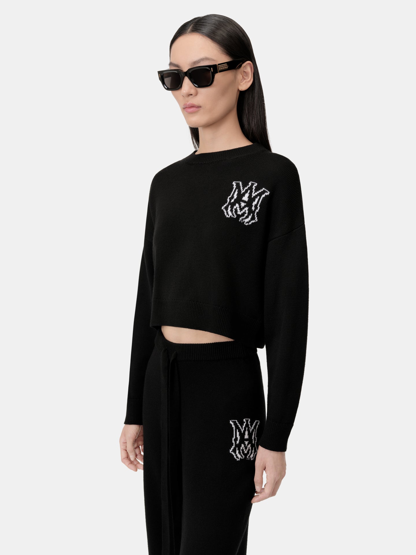 WOMEN - WOMEN'S MA CREW - BLACK - AMIRI