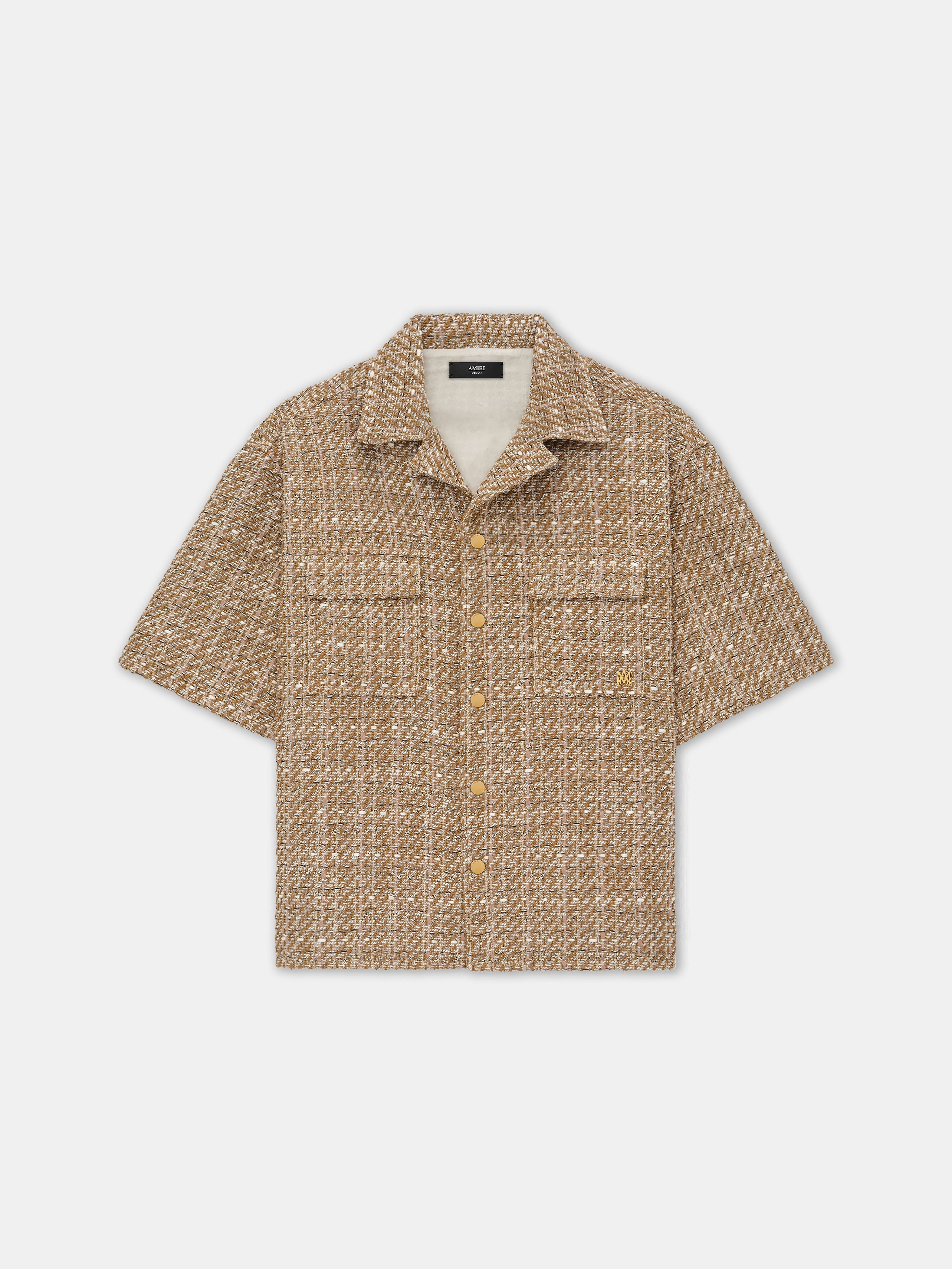 Product BOUCLE CAMP SHIRT - Camel featured image
