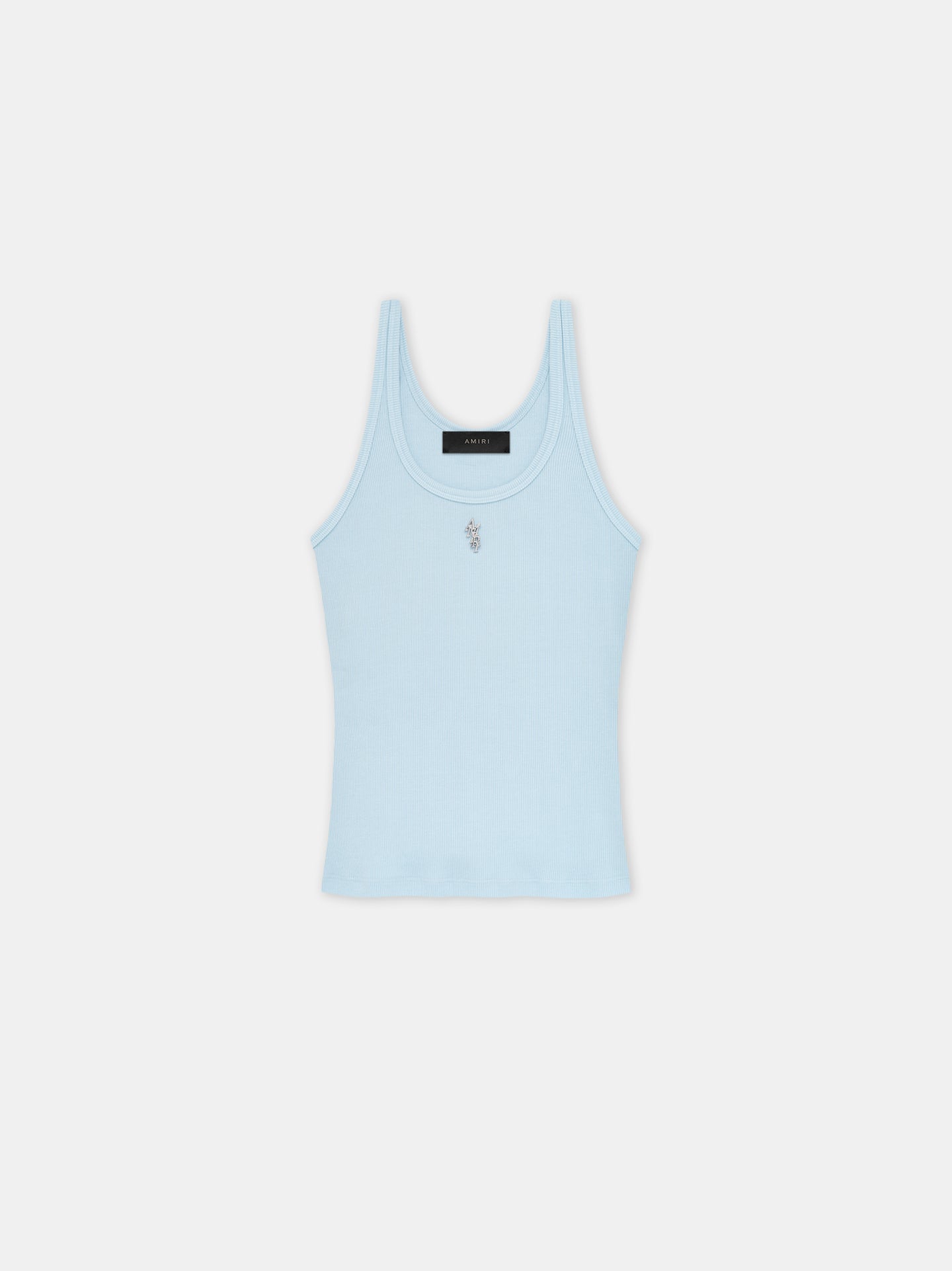 WOMEN - WOMEN'S AMIRI STACKED RIBBED TANK - Cerulean