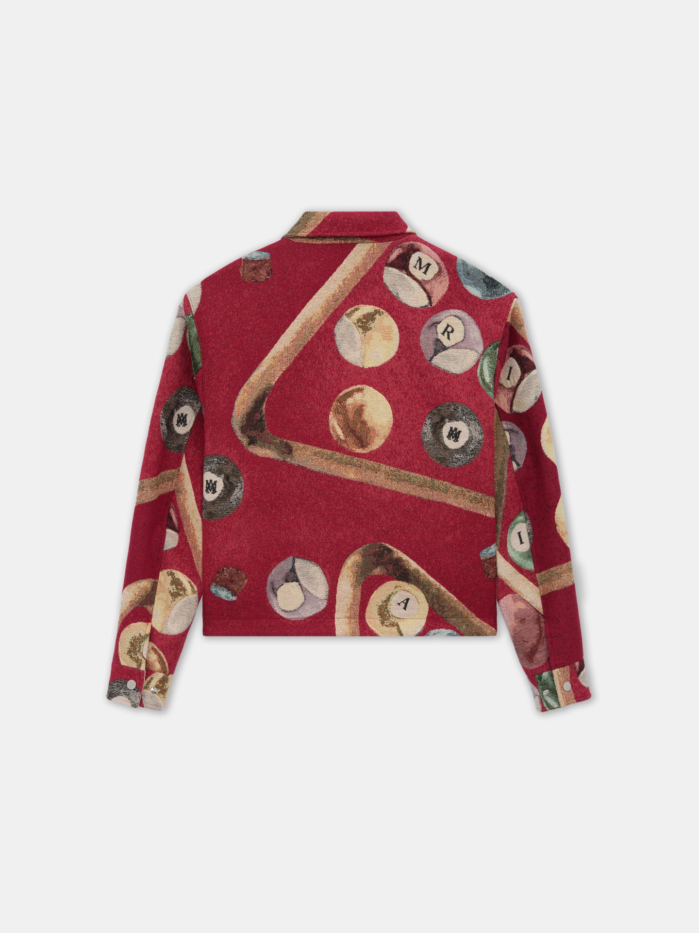 BILLIARDS TAPESTRY BLOUSON - Deep Red