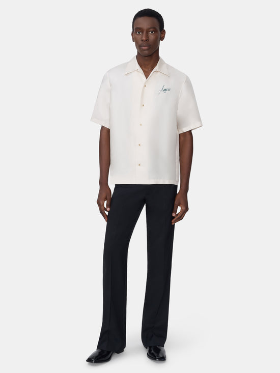 AMIRI HOTEL BOWLING SHIRT - ALABASTER - AMIRI