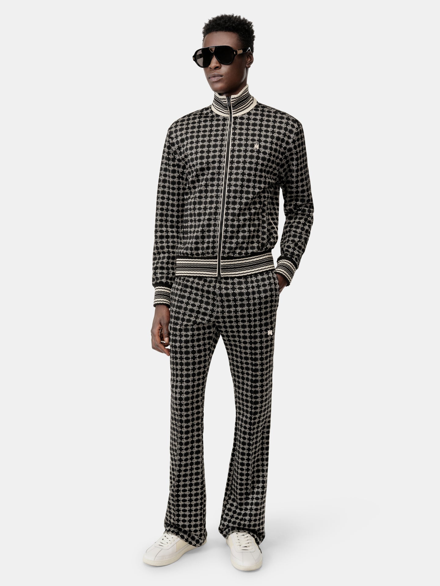 MA QUAD FLARE TRACK PANT - Black - AMIRI