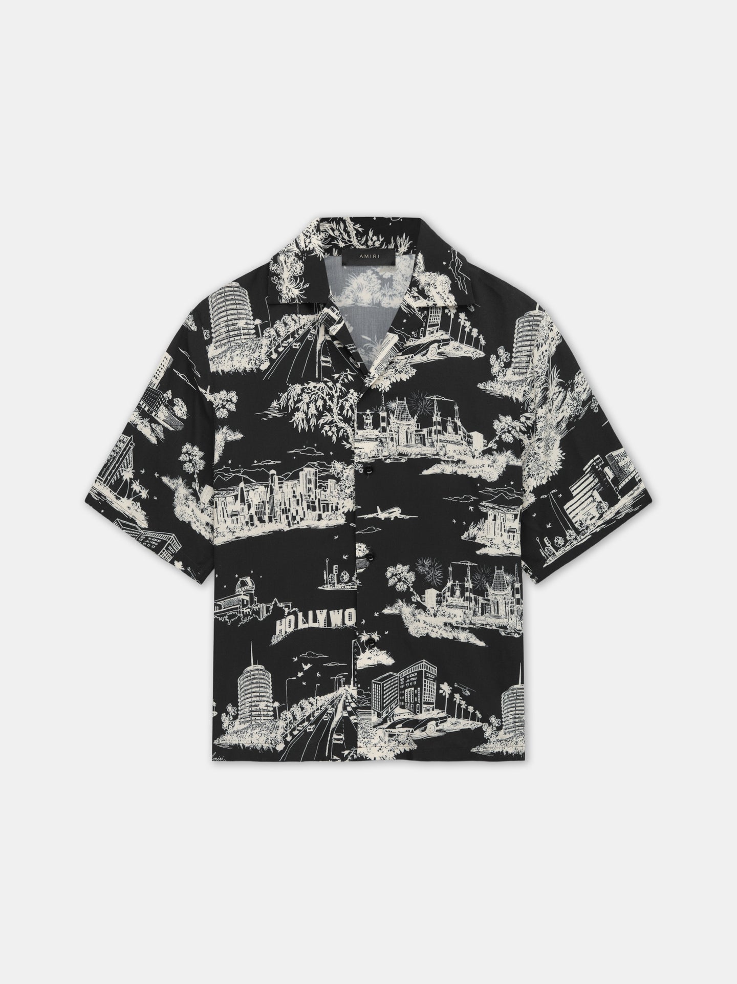 LA LANDMARK CAMP SHIRT - Black