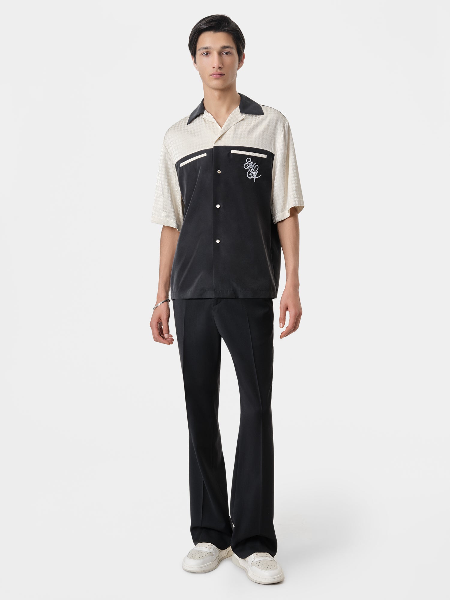 Product MA QUAD YOKE CAMP SHIRT - Black featured image