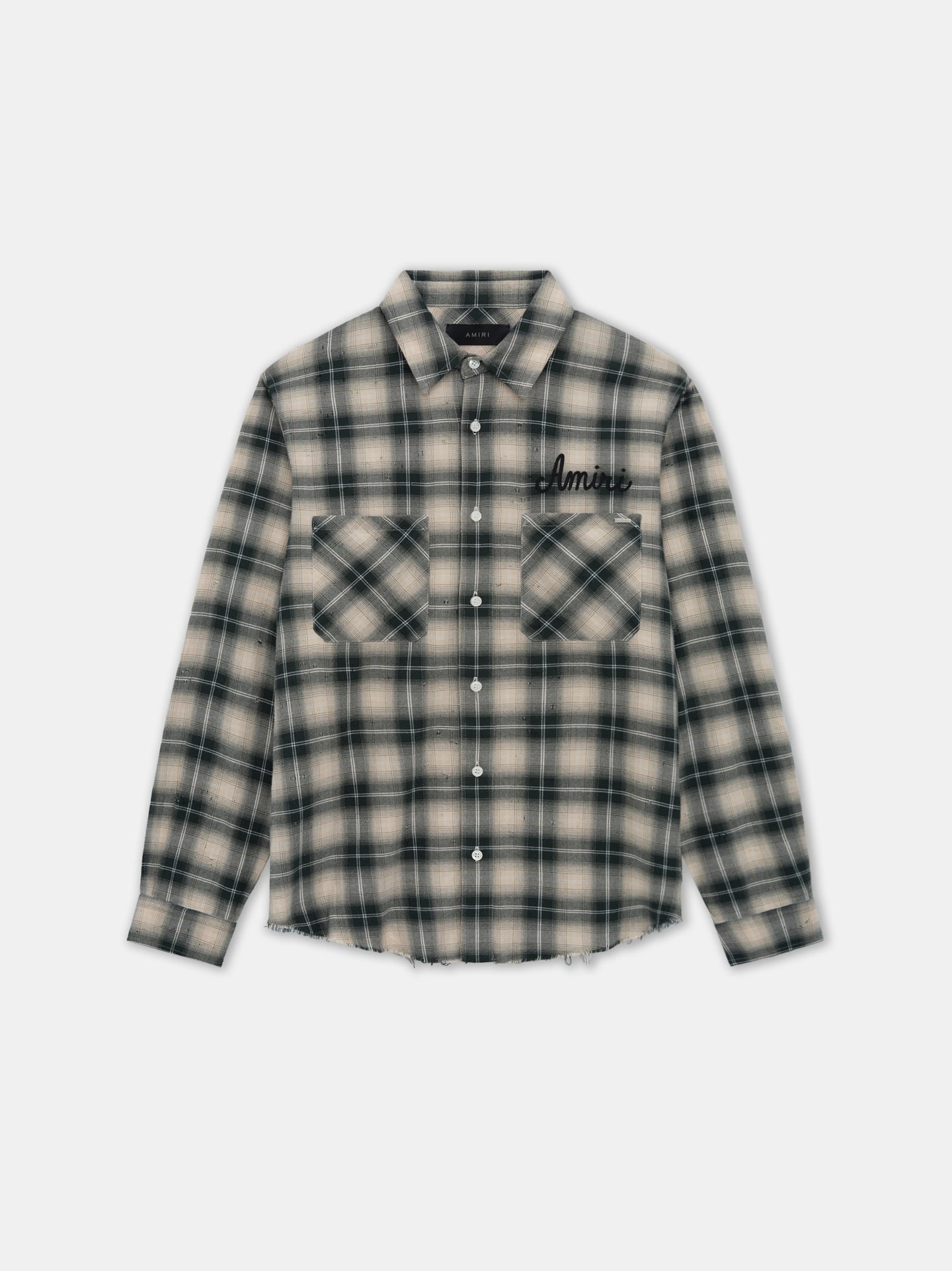 AMIRI SHOTGUN FLANNEL - Evergreen