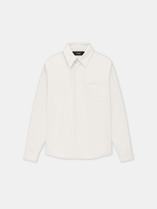 AMIRI LONG SLEEVE SHIRT - Alabaster - AMIRI