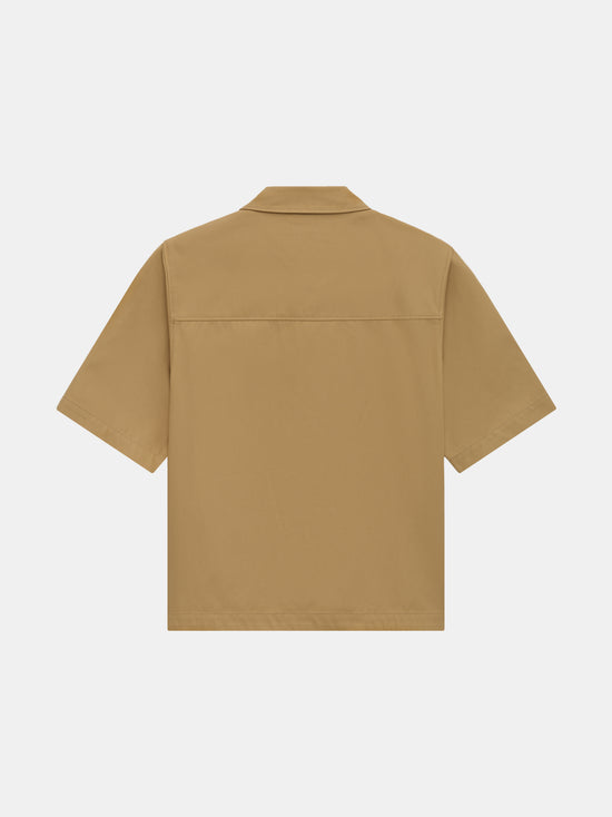 AMIRI ARTS DISTRICT CAMP SHIRT - Sepia Tint