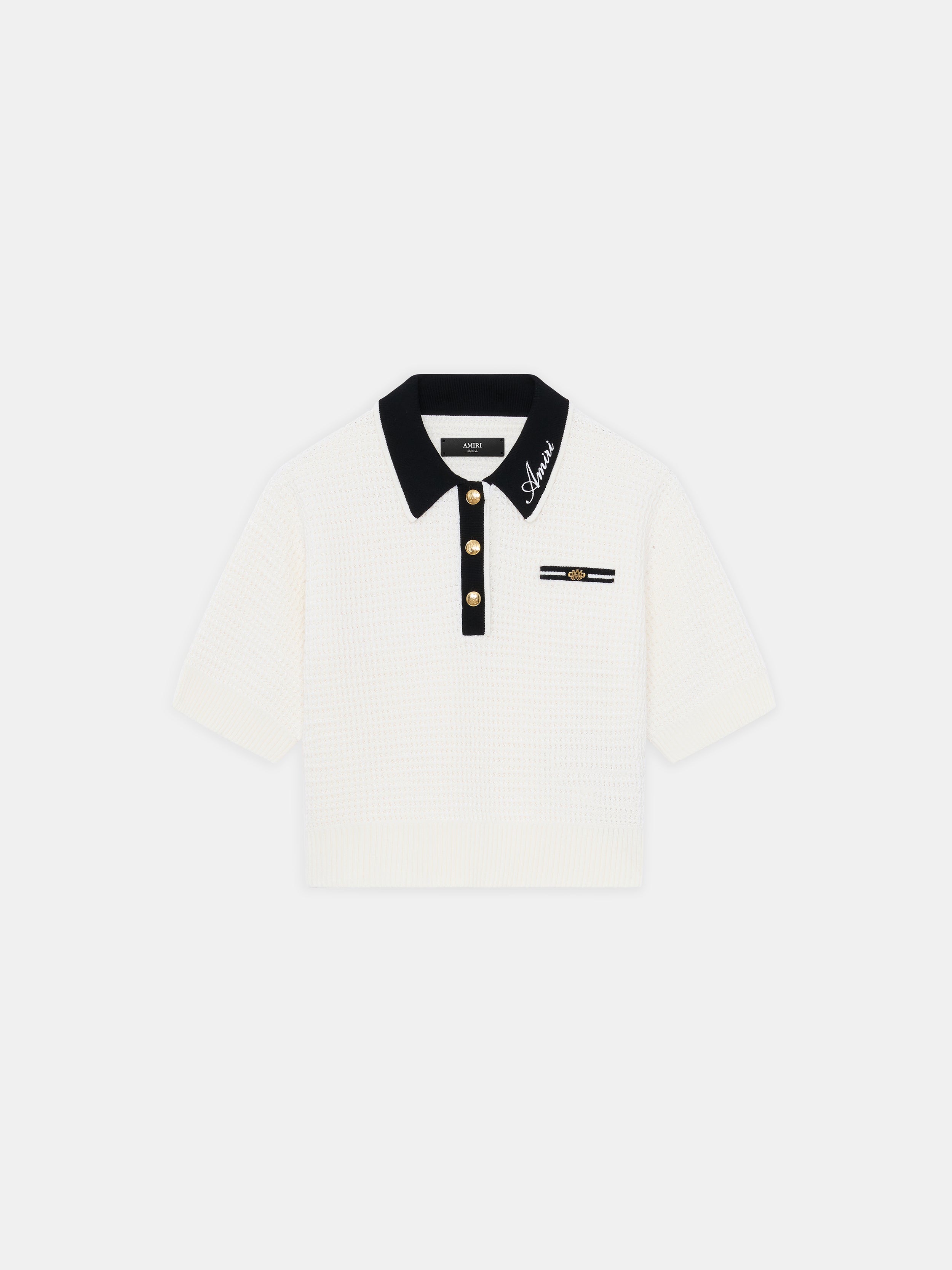 Product WOMEN - WOMEN'S MA CROPPED POLO - Ivory featured image