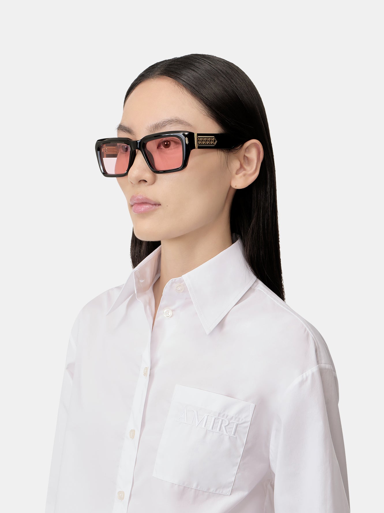HOLLYWOOD SUNGLASSES - Black Pink - AMIRI