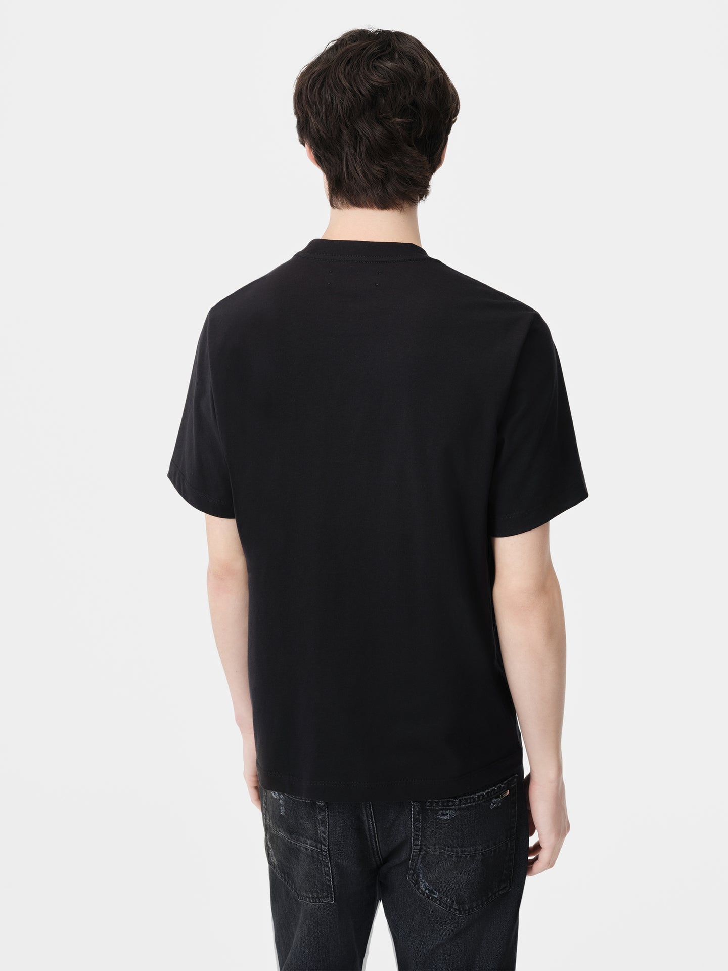 AMIRI STAGGERED TEE - Black