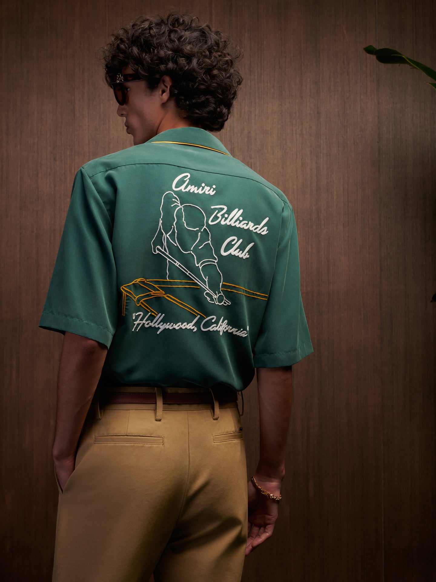 BILLIARDS CLUB CAMP SHIRT - Evergreen