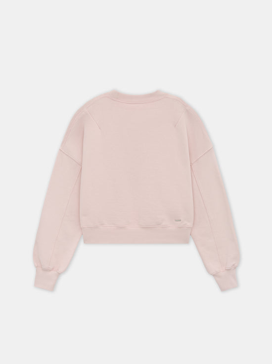 WOMEN - WOMEN'S ARTS DISTRICT CROPPED CREW - Pale Peach