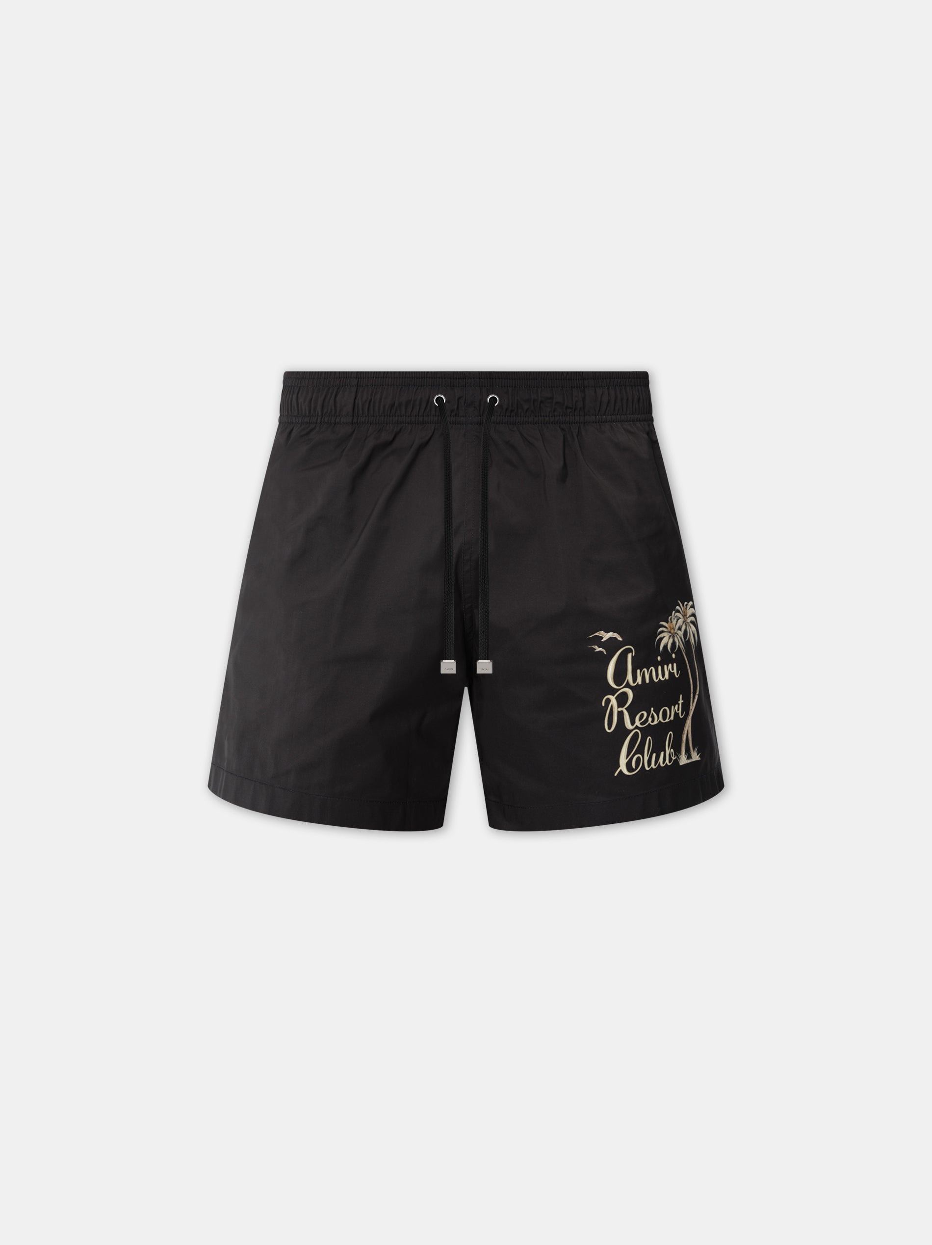 Product AMIRI TWISTED PALMS SWIM TRUNK - Black featured image