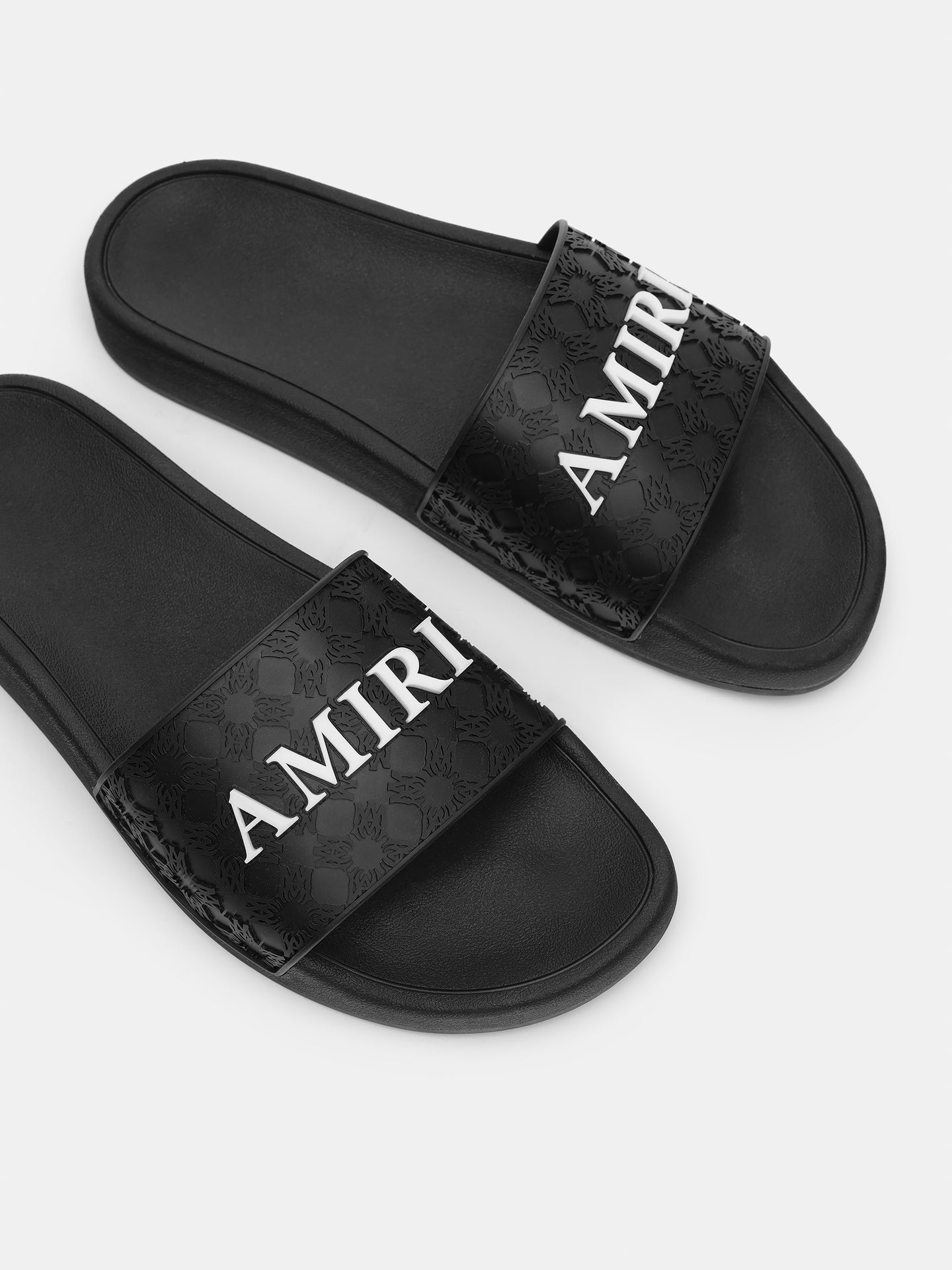 WOMEN - WOMEN'S MA QUAD POOL SLIDE - Black - AMIRI