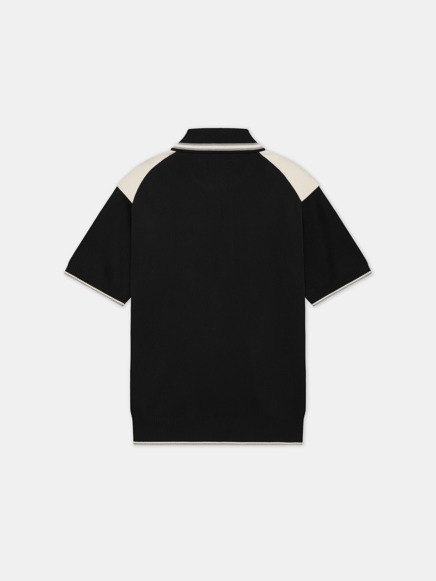 MA STRIPED POLO - BLACK - AMIRI