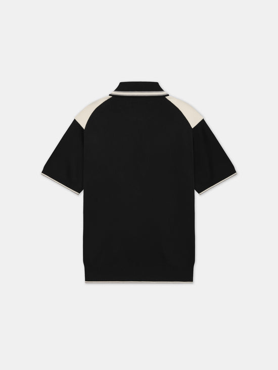 MA STRIPED POLO - BLACK - AMIRI