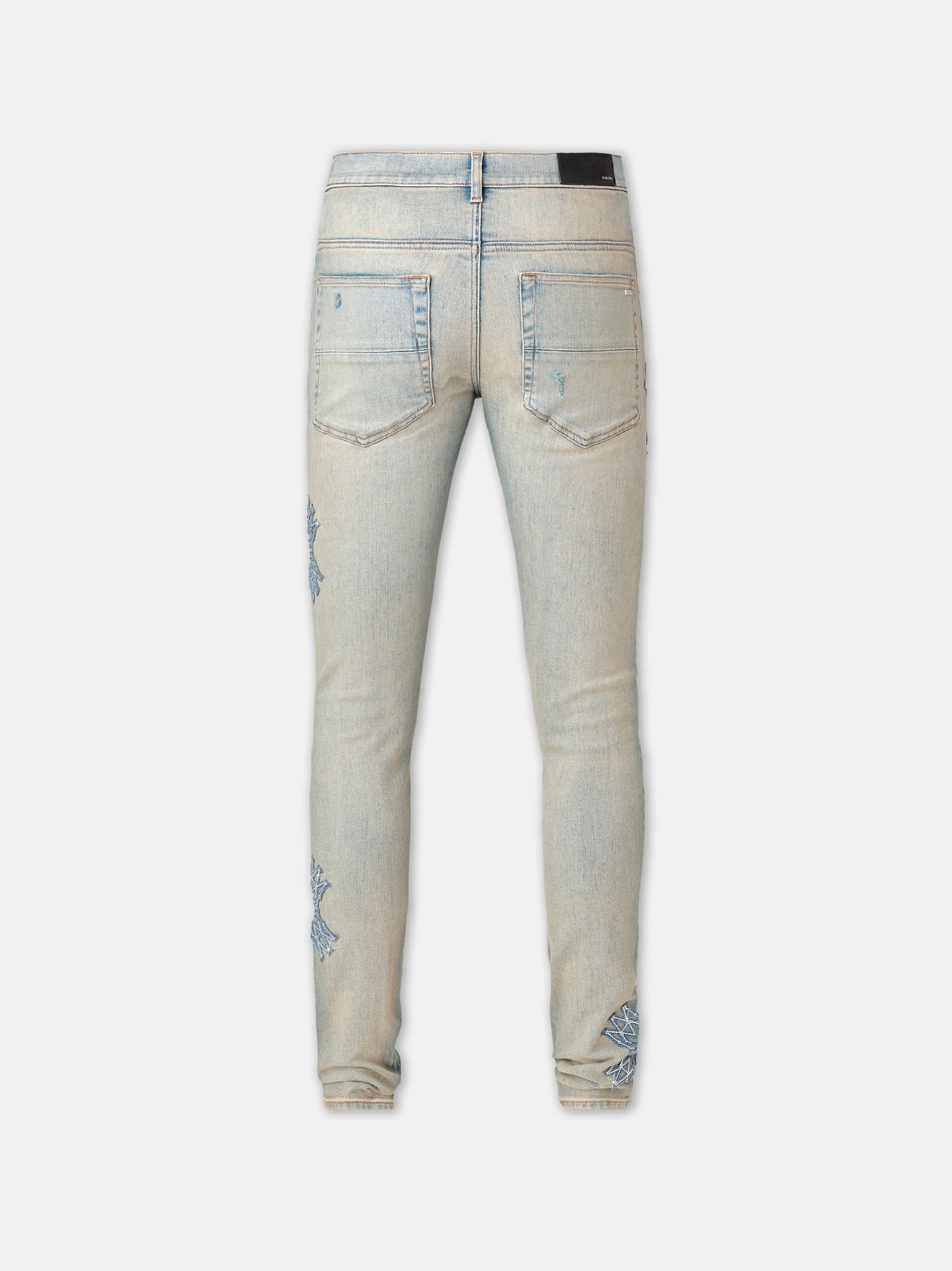 CRYSTAL MA QUAD SKINNY JEAN - Antique Indigo