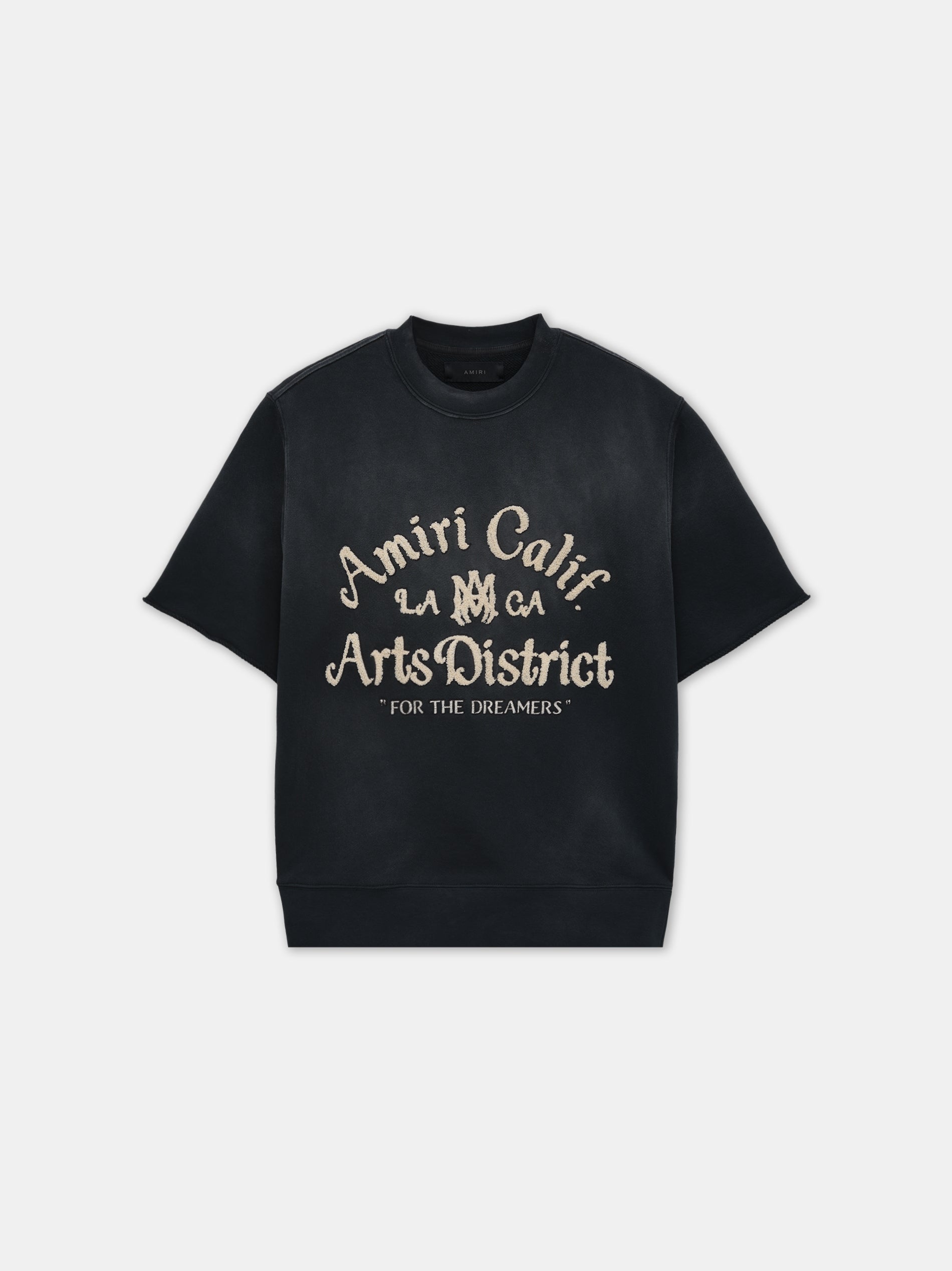 Product AMIRI ARTS DISTRICT SHORT SLEEVE CREW - Black featured image