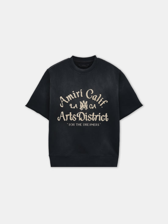 AMIRI ARTS DISTRICT SHORT SLEEVE CREW - Black