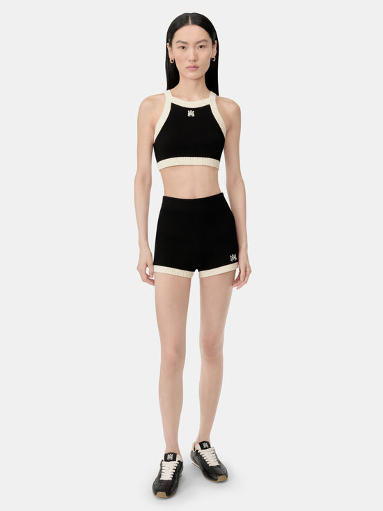 WOMEN - WOMEN'S MA CROPPED TANK - Black - AMIRI