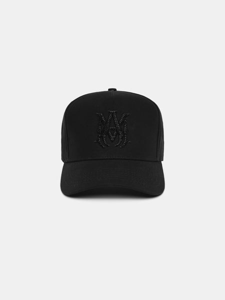 MA CRYSTAL CANVAS HAT - Black Black