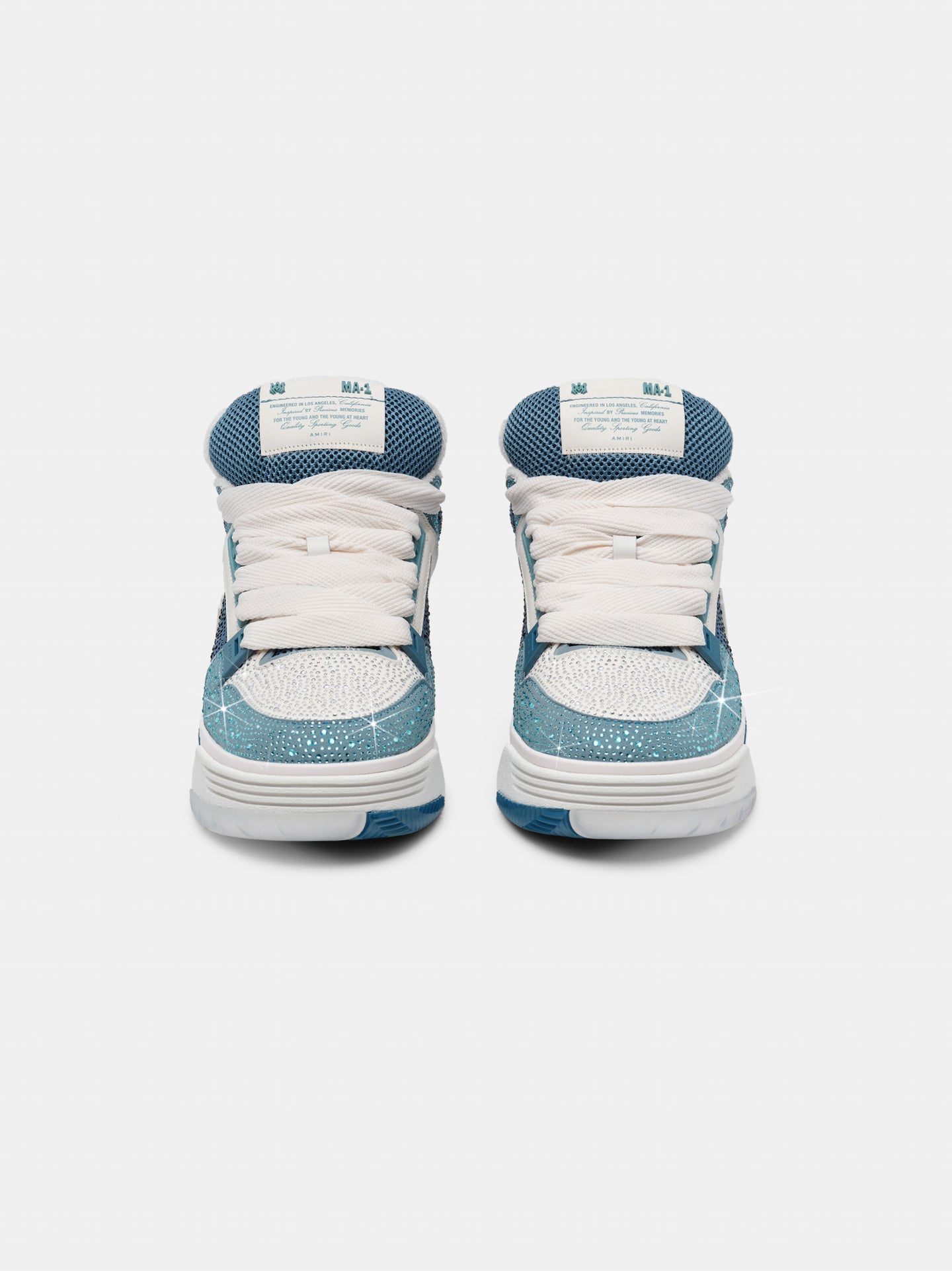 WOMEN - WOMEN'S CRYSTAL MA-1 - Dusty Blue