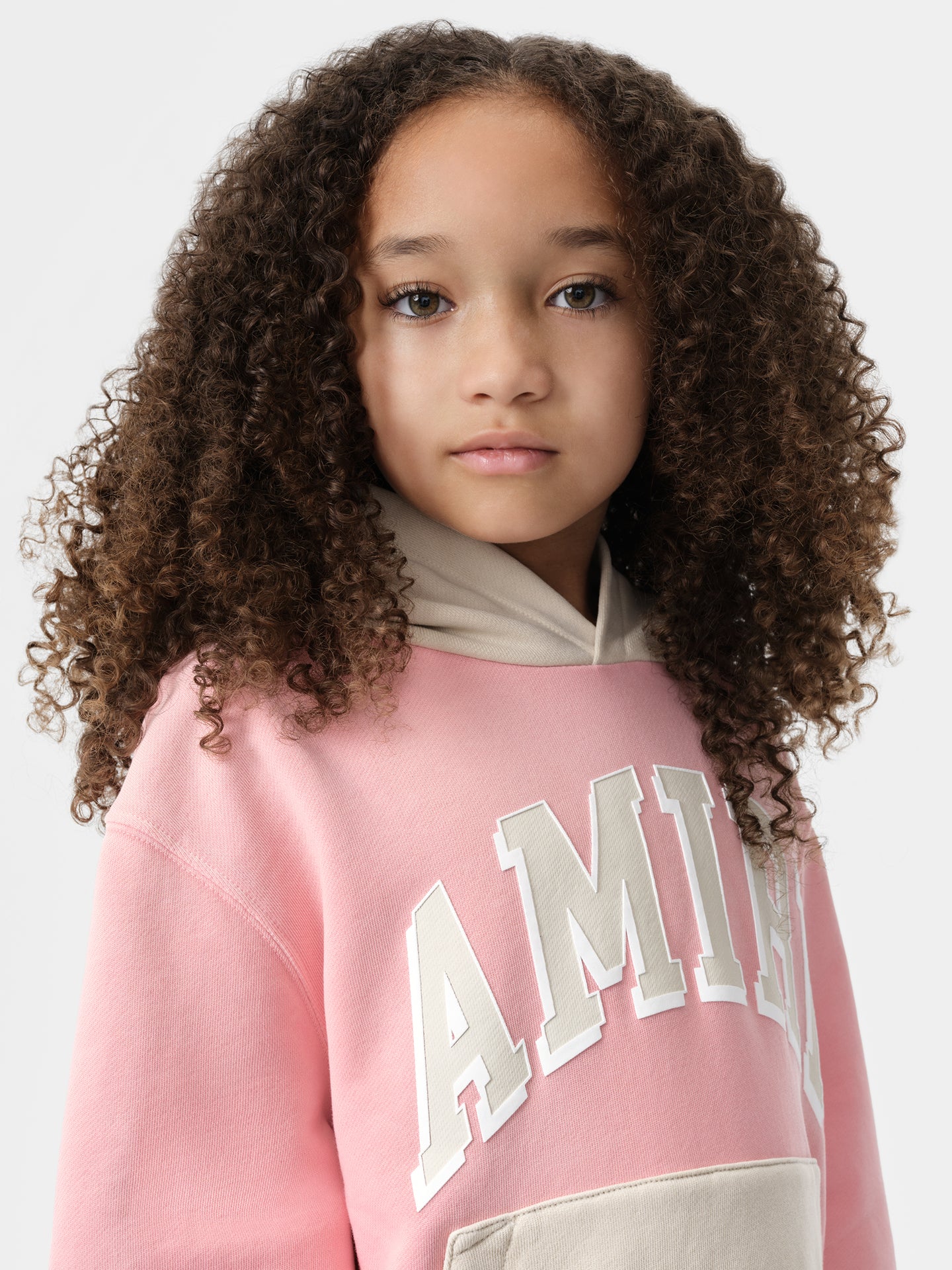 KIDS - KIDS' AMIRI COLLEGIATE HOODIE - Flamingo Pink