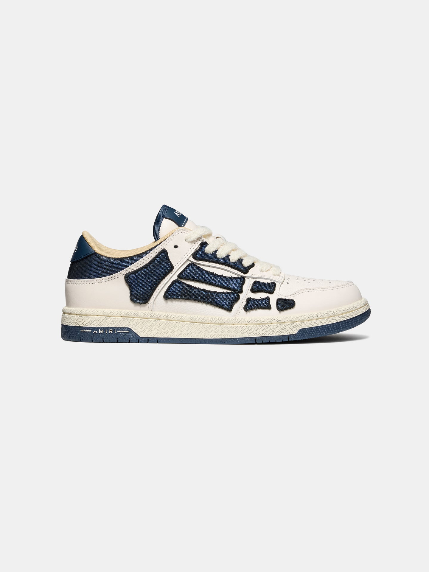 WOMEN - WOMEN'S DENIM SKEL TOP LOW - WET SHIMMER - AMIRI