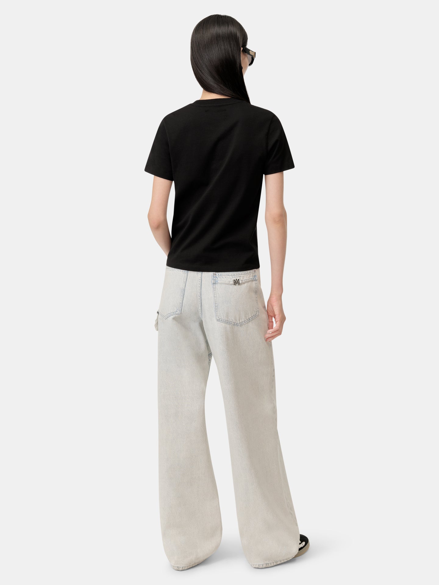 WOMEN - WOMEN'S AMIRI HOLLYWOOD TEE - Black - AMIRI