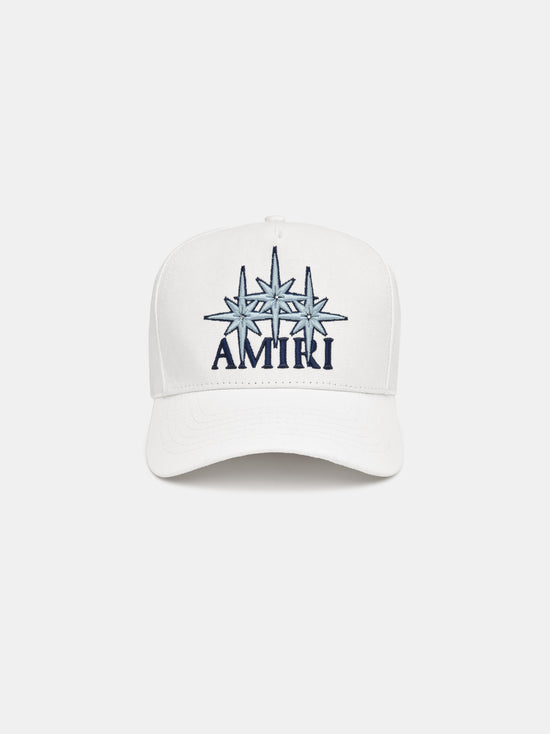 AMIRI STARBURST CANVAS HAT - Ivory