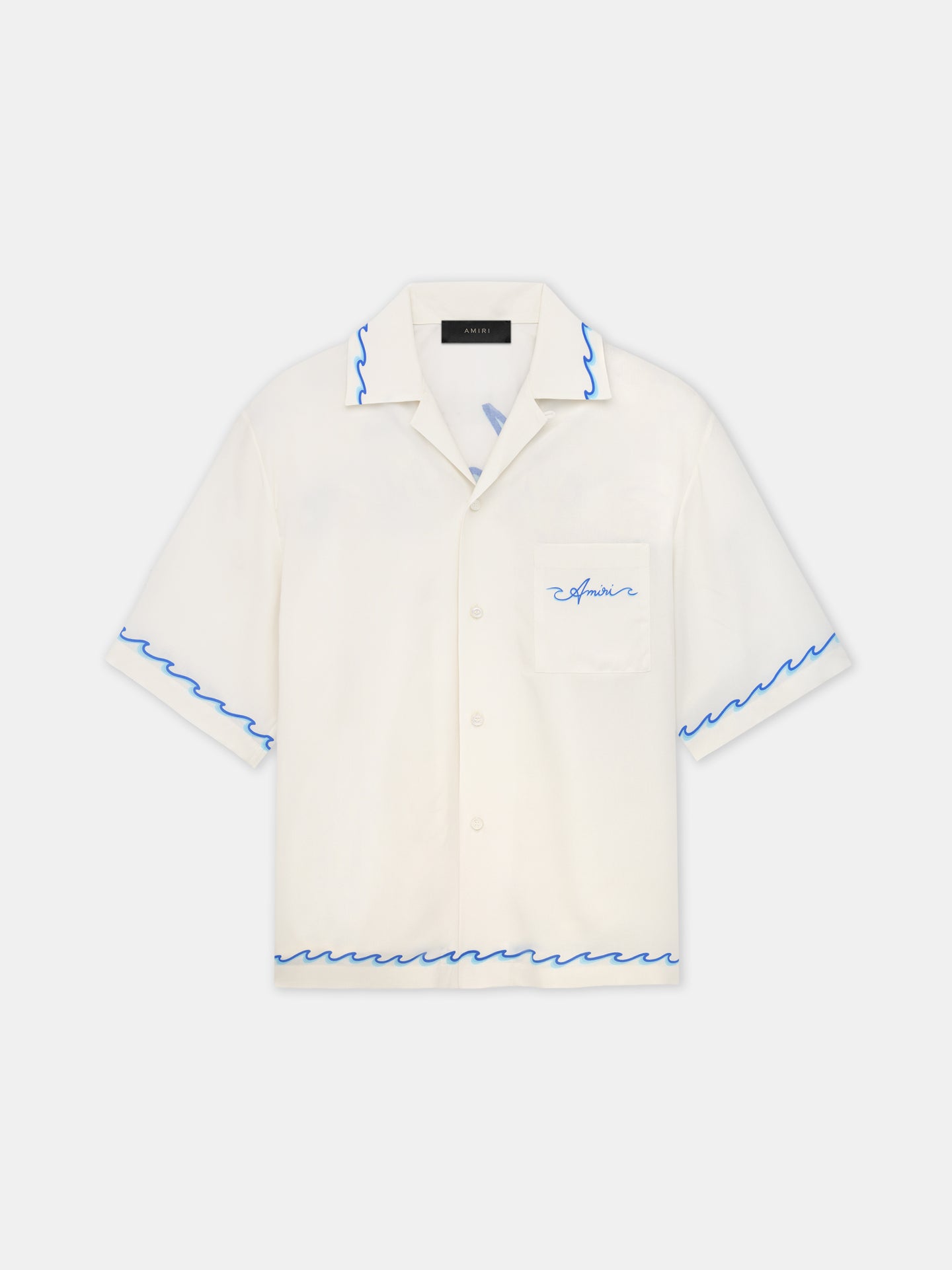 AMIRI WAVE CAMP SHIRT - Birch