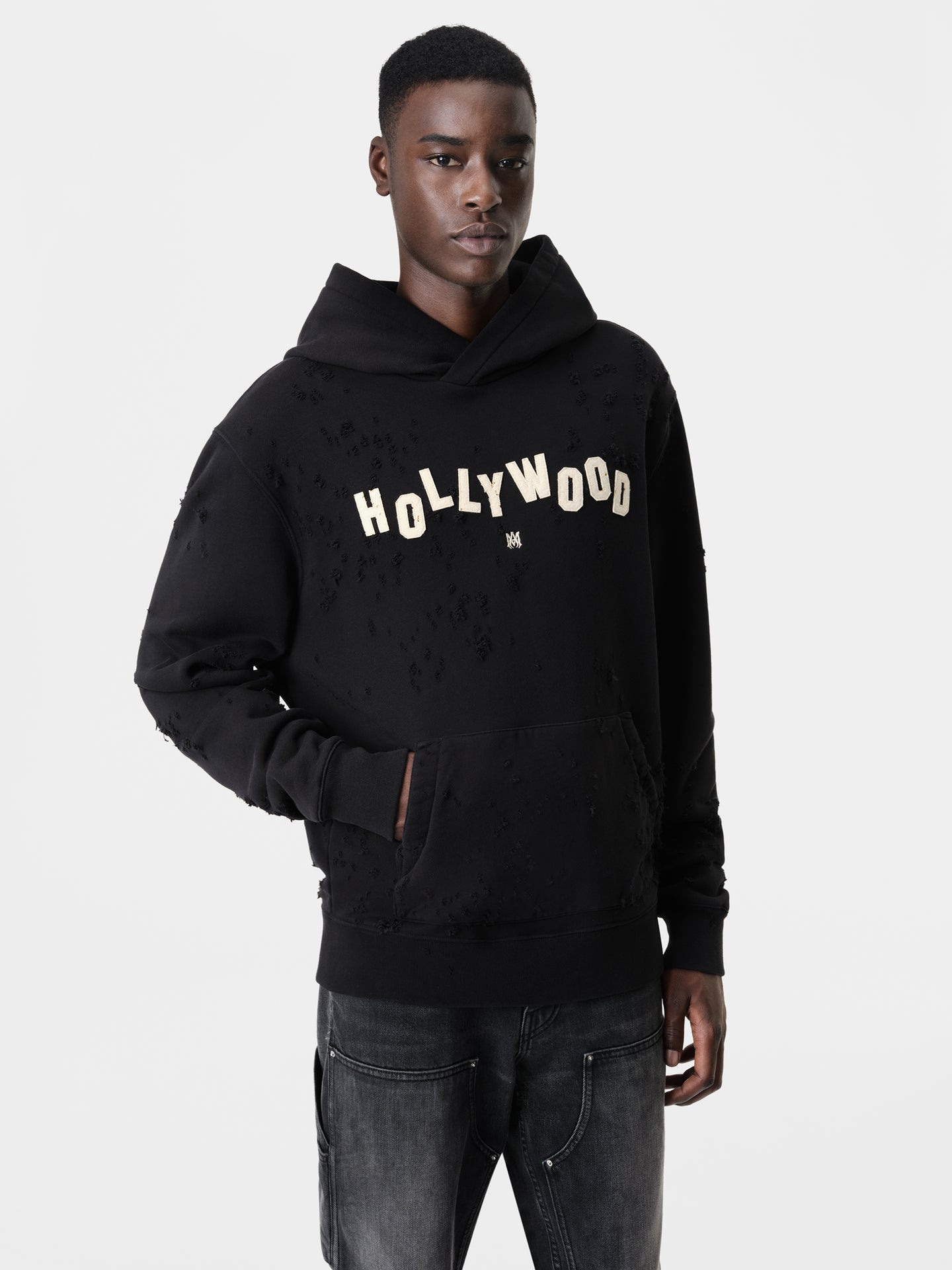 HOLLYWOOD SHOTGUN HOODIE - Black