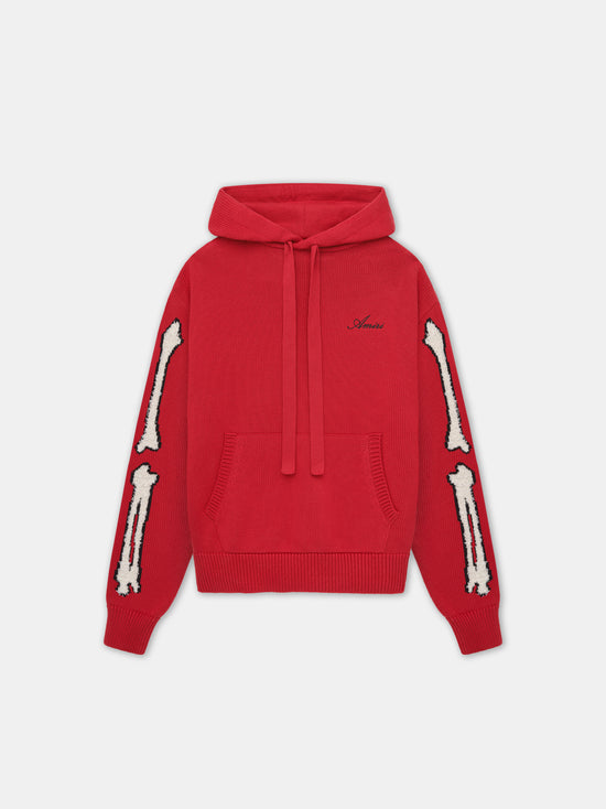 BONES HOODIE - Red